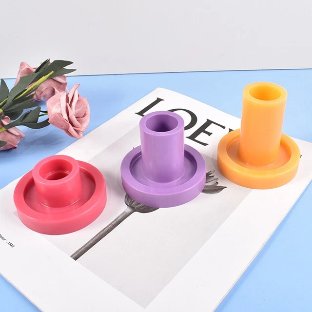 1 pz. Candelora muffa casting forma fai da te pavimentazione silicone sei lati