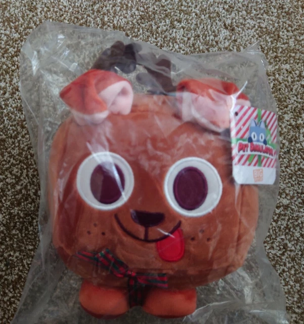 ROBLOX BIG GAMES Pet Simulator X Dog Plush Redeemable CODE INCLUDED £55