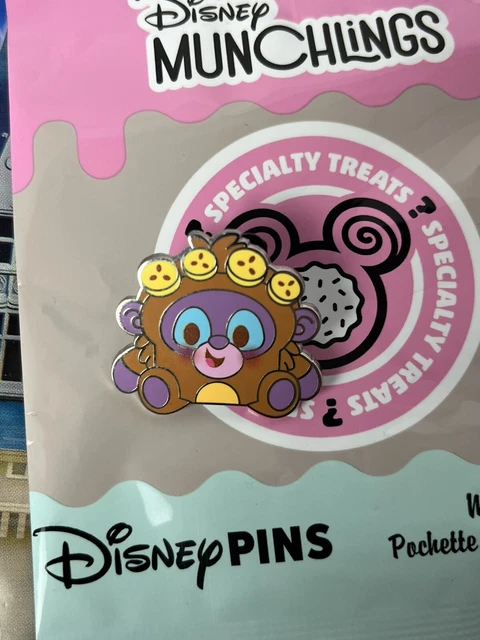 2023 Disney Parks Munchlings 2 Fruity Finds Jungle Book King Louie Bread Pin