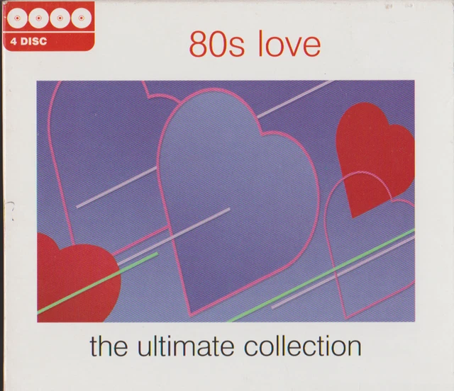 THE ULTIMATE 80'S Love Various Artists 2008 CD Top-quality Free UK ...