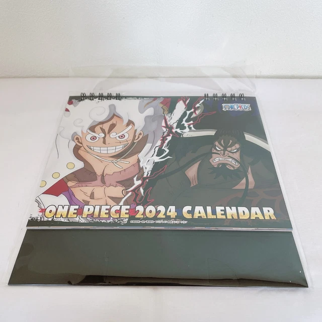 ONE PIECE 2024 Desk Calendar Monkey D. Luffy Toei Animation Japan NEW
