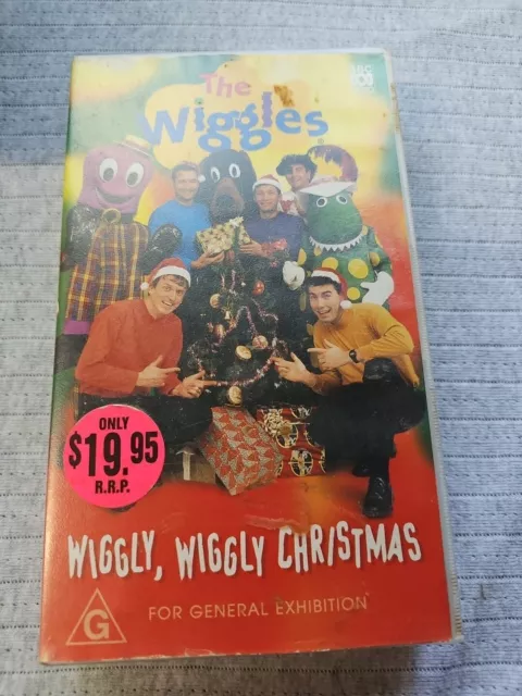 THE WIGGLES - Wiggly, Wiggly Christmas VHS Video (Australia) 1997