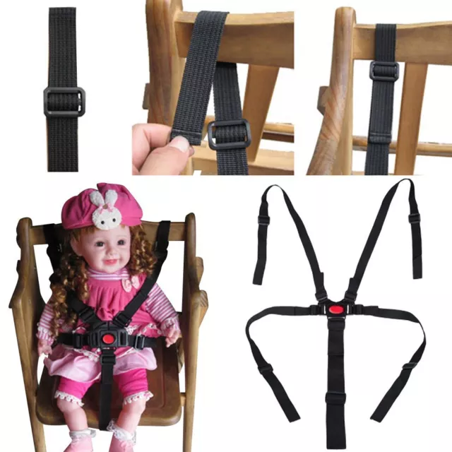 Baby Care Safety Pram Strap Stroller Belt Buggy Harness Chair Accessories