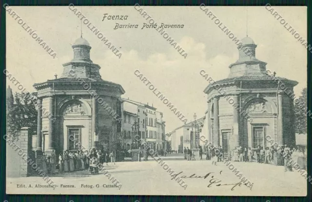 Ravenna Faenza cartolina QK0028