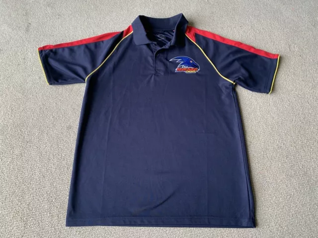 Adelaide Crows AFL Short Sleeve Polo shirt Men's OnField Team Gear size S