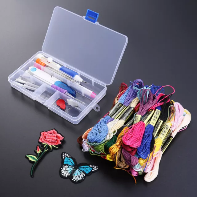 Embroidery Stitching Tool Felting Punch Needles Knitting Kit Embroidered 2