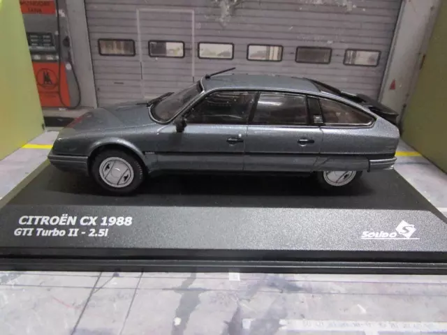 CITROEN CX GTI 2400 Turbo II MK2 1988 grau grey  S4311701 Solido 1:43 2