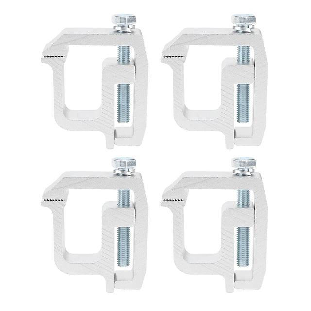Car 4Pcs Truck Cap Topper Clamps Heavy Duty Campers Shell Mounting Parts TL2002