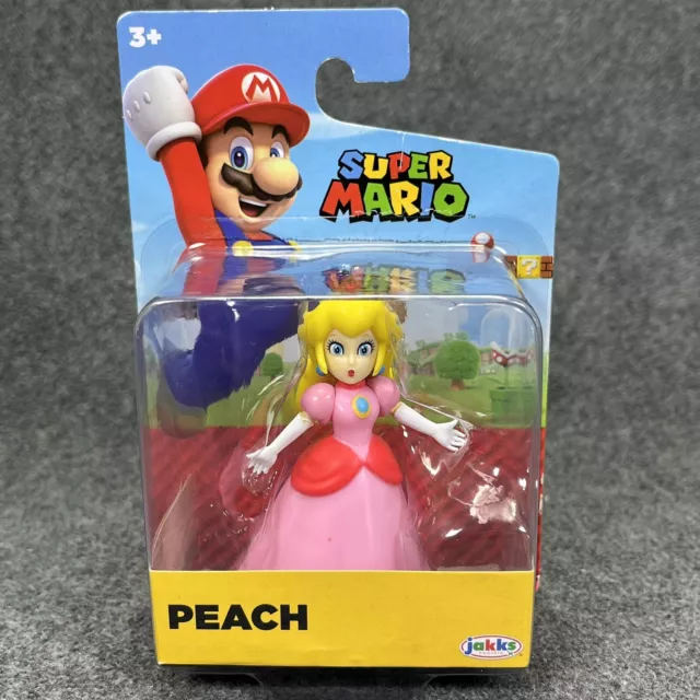 PRINCESS PEACH SUPER Mario Bros 3” Action Figure Toy (Pre-Owned) EUR 4 ...