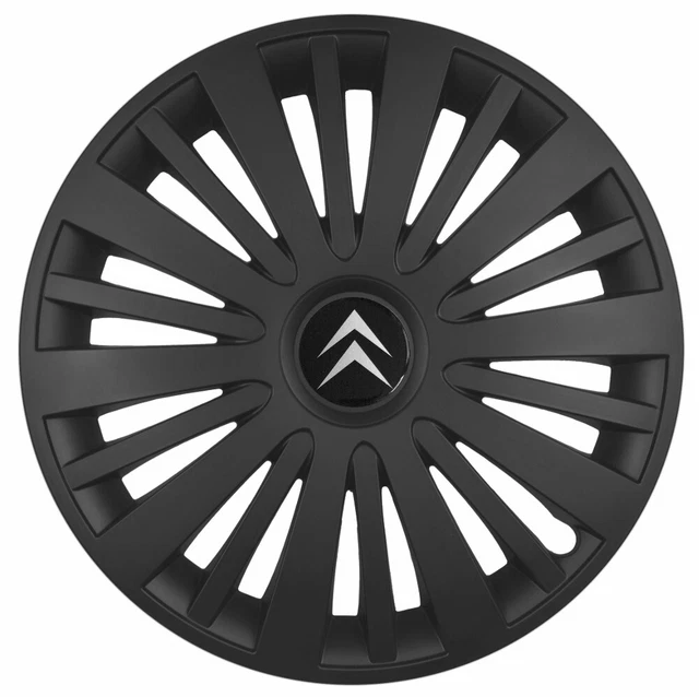 16" Wheel trims wheel covers fit Citroen Berlingo Dispatch C4 C5 black