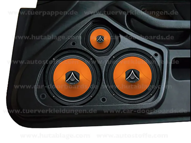 Doorboard BMW E39 Aufbau für Lautsprecher 2x16cm+10cm Soundboard Board neu new