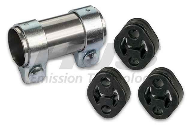 Kit montaggio impianto di scarico HJS 82 13 2551 per MERCEDES VANEO CLASSE 414 W168 CDI