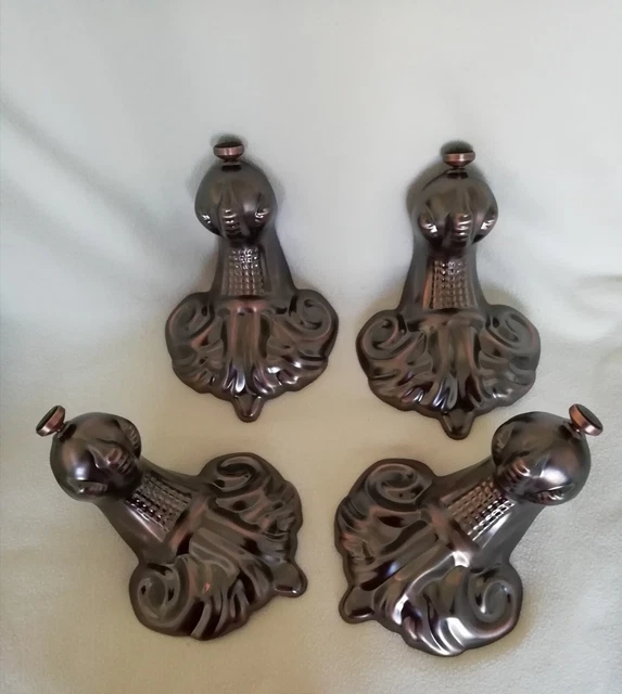 MILANO BALL CLAW Bath Feet for Freestanding Bath, Oil Rubbed Bonze, Set