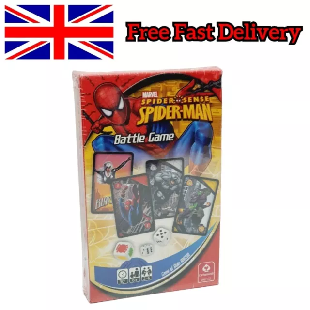 Marvel Spiderman Spider Sense Battle Game Card Game