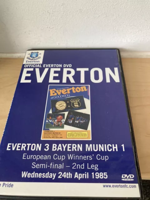 Everton 3 Bayern Munich 1.European Semi Final.1985.dvd.  .***