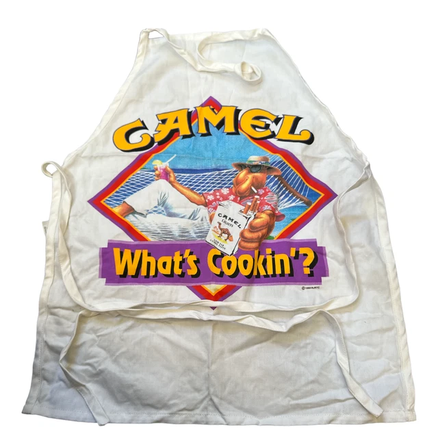 Camel What's Cookin Apron Joe Camel Cigarette Graphic