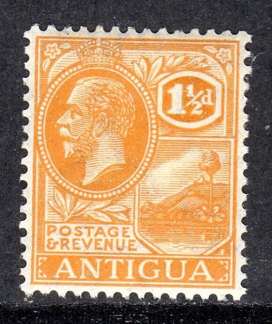 ANTIGUA -  1922 - Wmk mult script-  sg 67 -  1.1/2 - Lightly Hinged  cv £6.00