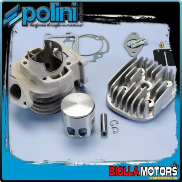 166.0079 Cylindre Kit Polini 70Cc D.47 Mbk Booster 50 Spirit Alluminio Aria Cors