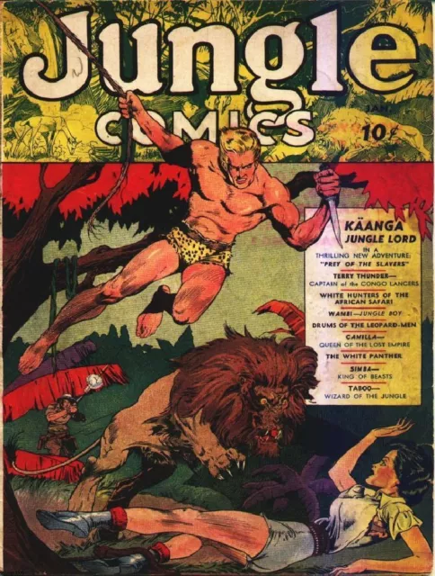 Jungle Comics And More Collection 181 Issues On Dvd