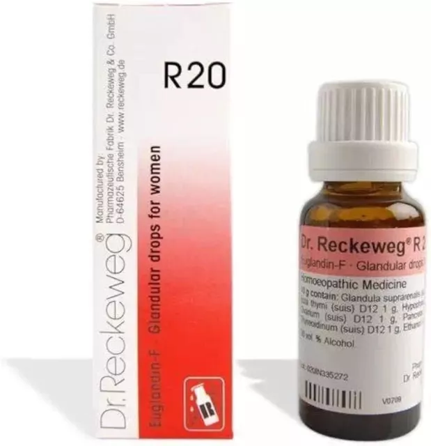 Dr. Reckeweg R20 Glandular Drops for Women Drop 22 ml 2