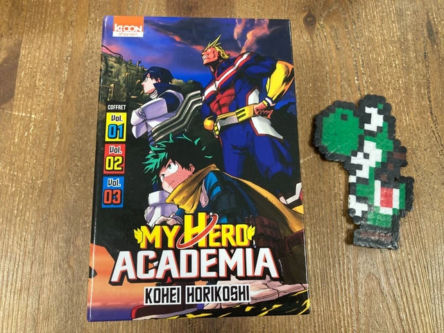 COFFRET MY HERO academia vol 1 a 3 - Manga VF - Occasion EUR 12,00