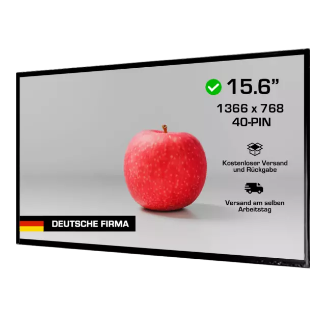 Bildschirm 15.6" LED Display LCD HP Compaq Presario CQ61 All Series  für laptop