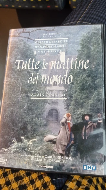 TUTTE LE MATTINE DEL MONDO DVD Gerard Depardieu Fuori Catalogo Musica
