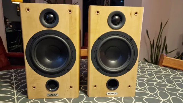 Tannoy Mercury Custom F1 Limited Edition Audiophile Upgrade bookshelf speakers