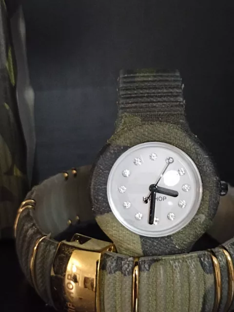 hip hop BOX LTD ED. Camouflage Militare Orologio bambina/ragazza in Silicone