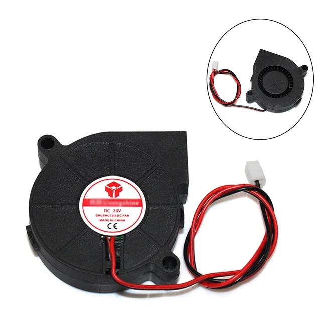 Silent 5015 Radial Blower Cooling Fan DC 5v 12v 24v For Printer Parts 50x15 Part