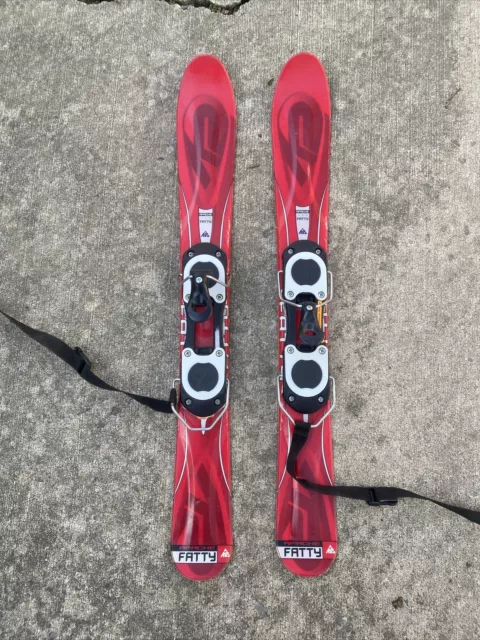 K2 Apache Fatty Ski Blades, Snow Blades, Skiboards, Clip on.