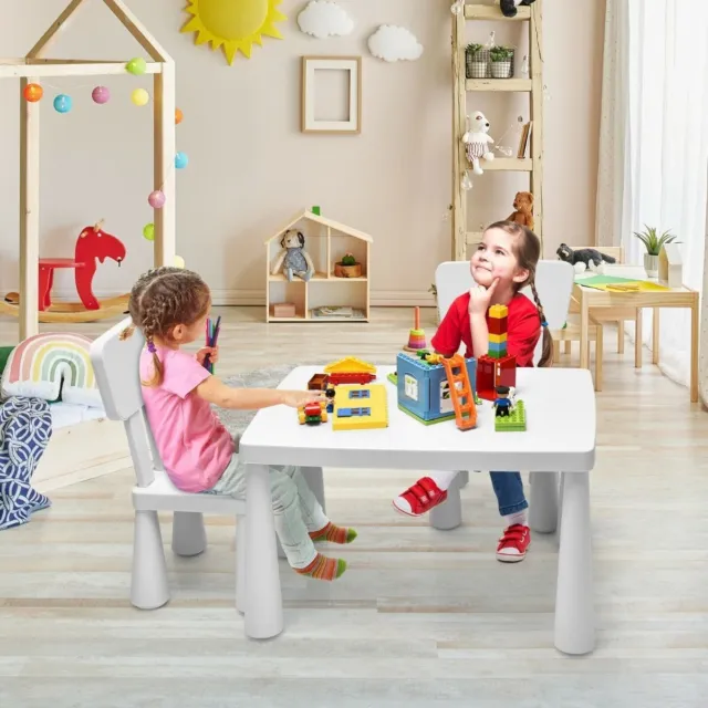 Juego de mesa y silla de juego para niños muebles de escritorio multiactividad para niños