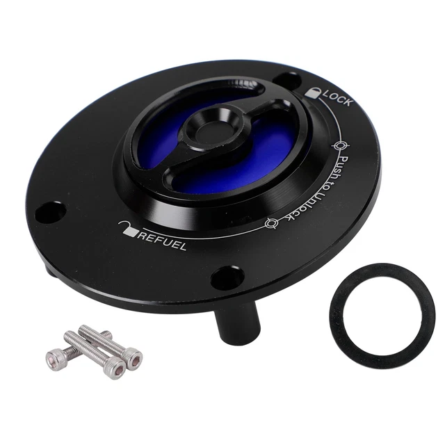 CNC BOUCHON DE RESERVOIR BLEU pour Yamaha YZF R1 R 1 RN YZF R6 R 6S 2003-2020