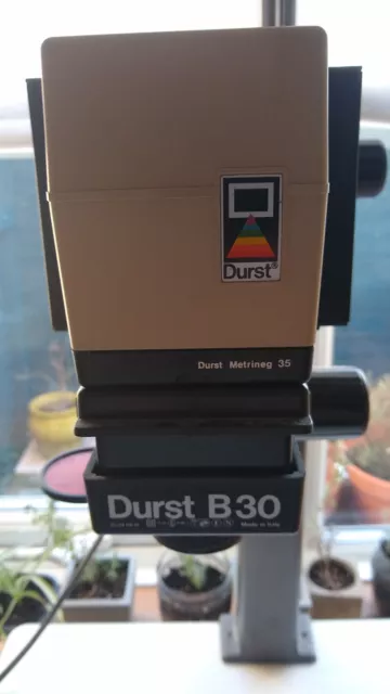 Durst B30 Enlarger for BW photography. 35mm. Condenser lamp. Vintage.