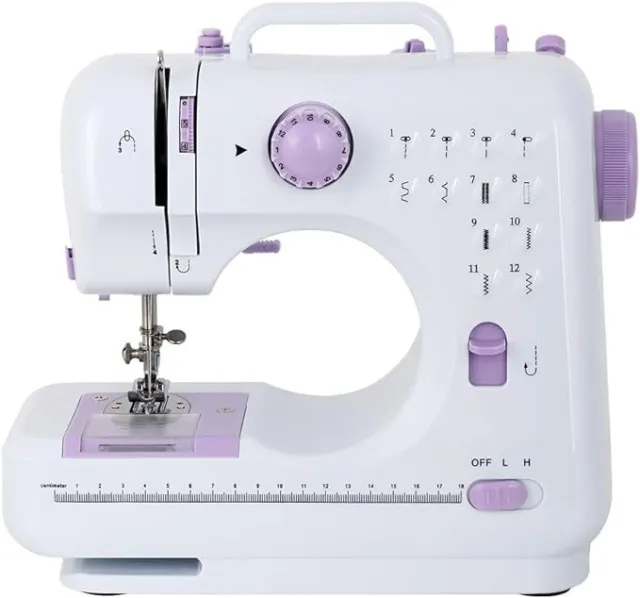 Portable Sewing Machine Mini Electric Household Crafting Mend Sewing Machine AU