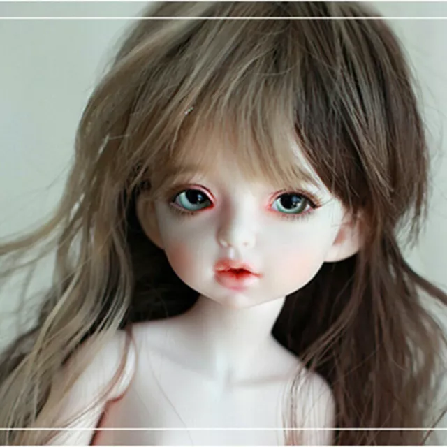 1/6 BJD Doll SD Resin Girl Bare Dolls + Random Eyes + Face Make Up Toy XMAS GIFT