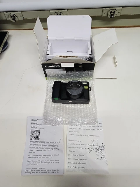 24MP 4X Zoom Focus 1080P HD 3.0 Inch TFT Screen Digital SLR Camera