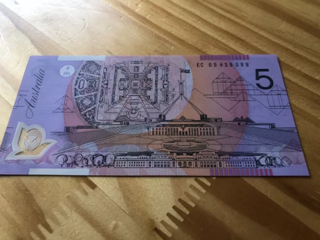 2005 $5 Banknote Au