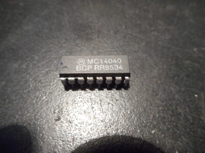 CMOS 4040 Microchip Microchip Motorola MC14040 BCP 