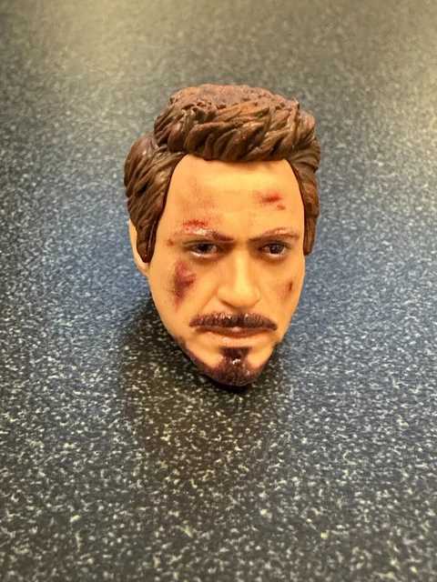 Marvel Legends 6" Iron Man Mark 85 (Infinity Saga) Tony Stark (HEAD ONLY) HURT