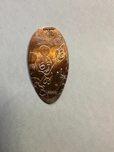 Disneyland World of Disney Elongated Coin