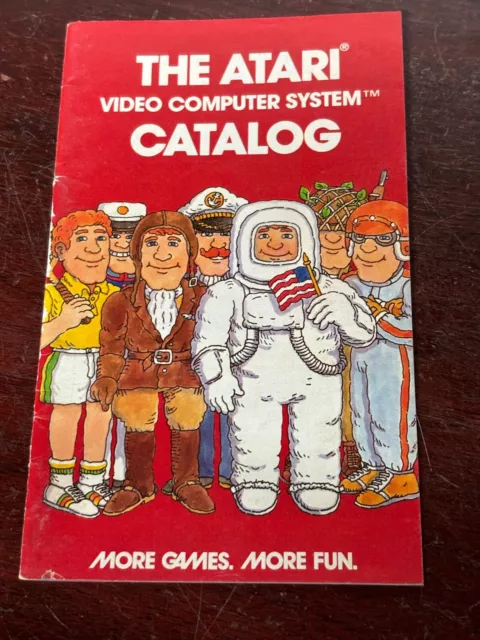 The Atari Video Computer System Catalog 1978 CO12737-02 FM-7/78