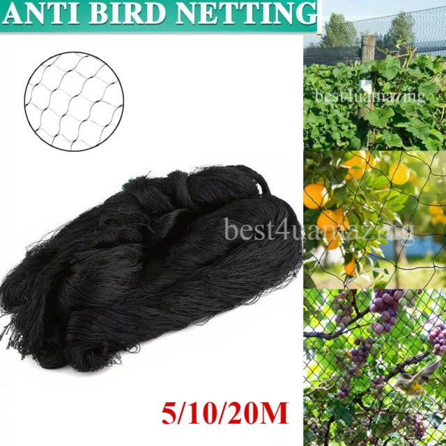 Anti Bird Netting Garden Net Commercial Fruit Tree Pond Protect Cover Pest Mesh