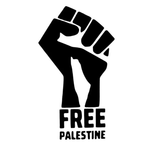 Free Palestine Filistin Aufkleber Auto Sticker Logo Wandtotto Motor Ca 10x17cm