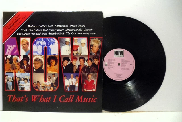 NOW THAT'S WHAT I CALL MUSIC VOLUME 1 various artists 2X LP EX/EX, NOW ...