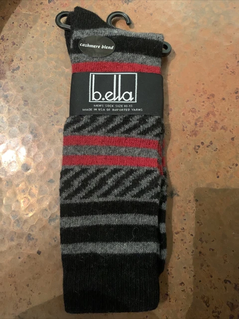 B.ella Men Cashmere Sock Size 10-13