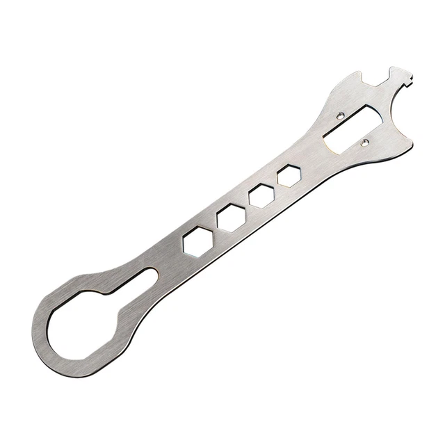 Clé à Douille Vélo 24 Mm Pour Retrait De Pédalier - Neuve, En Argent