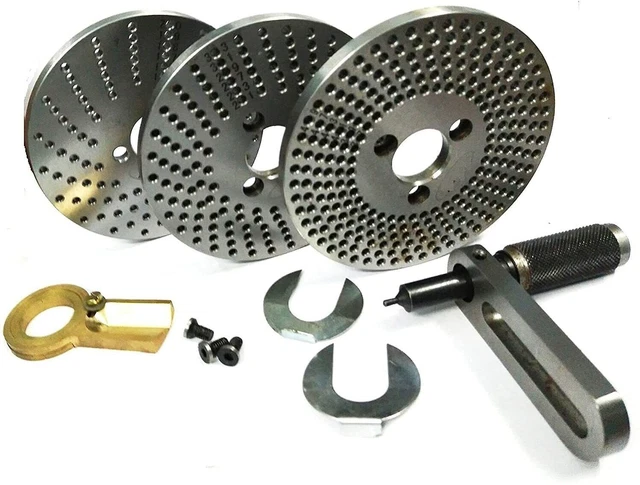 100mm Dividing Plate Set For Assorts HV4 4" and HV6 6" Rotary Tables - USA Stock 100mm Dividing Plate Set For Assorts HV4 4" and HV6 6" Rotary Tables - USA Stock