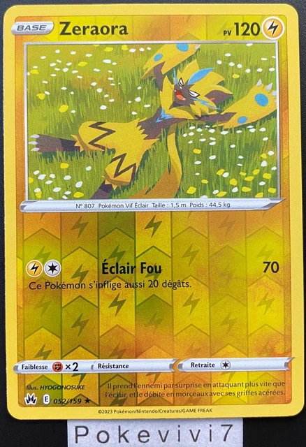 Zeraora (053/159) - Carte Pokémon EB12.5 - Epée et Bouclier - Zénith S