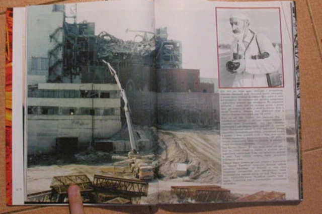 BOOK PHOTO CHERNOBYL Radiation Pollution Nuclear Power Station Disaster ...